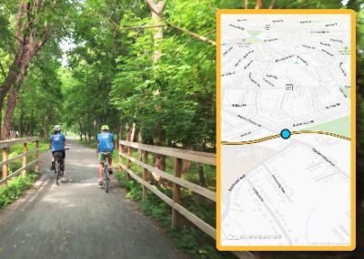 Rails to Trails Path Video Tour & Interactive Map