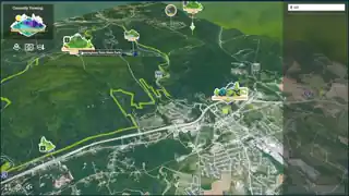 Regional, local, and ground level virtual tour DEMO